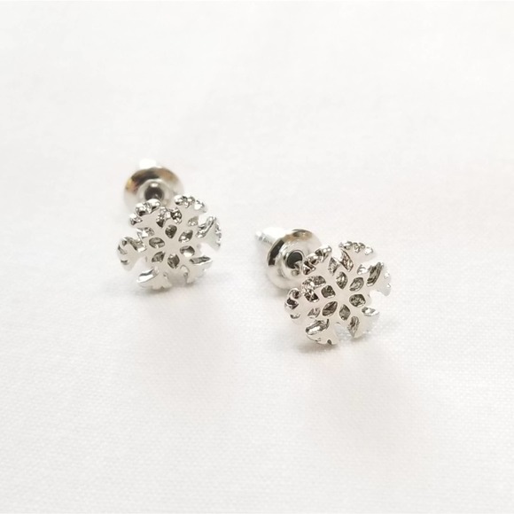 Jewelry - 2/$15 Snowflake Stud Earrings